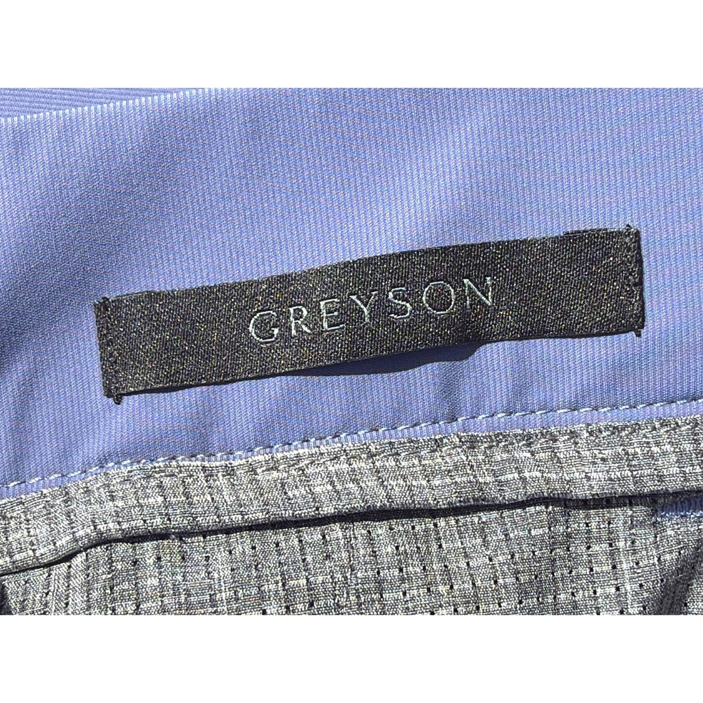 GREYSON size 30 Mens Blue Grey Golf Shorts EUC