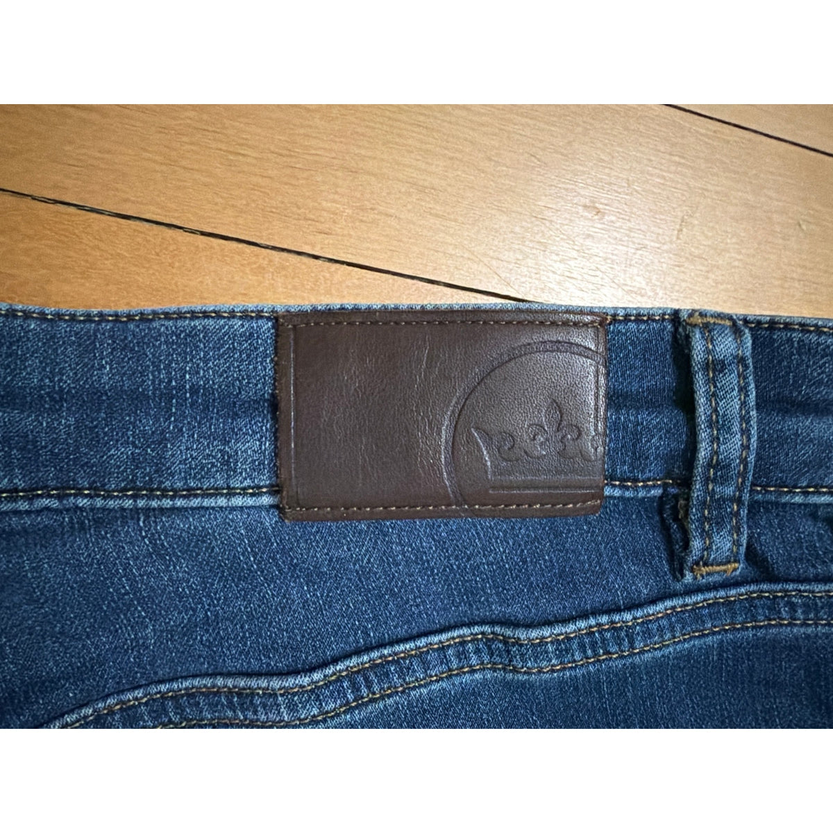 Peter Millar Size 38 Low Rise Straight Leg Dark Wash Mens Jeans