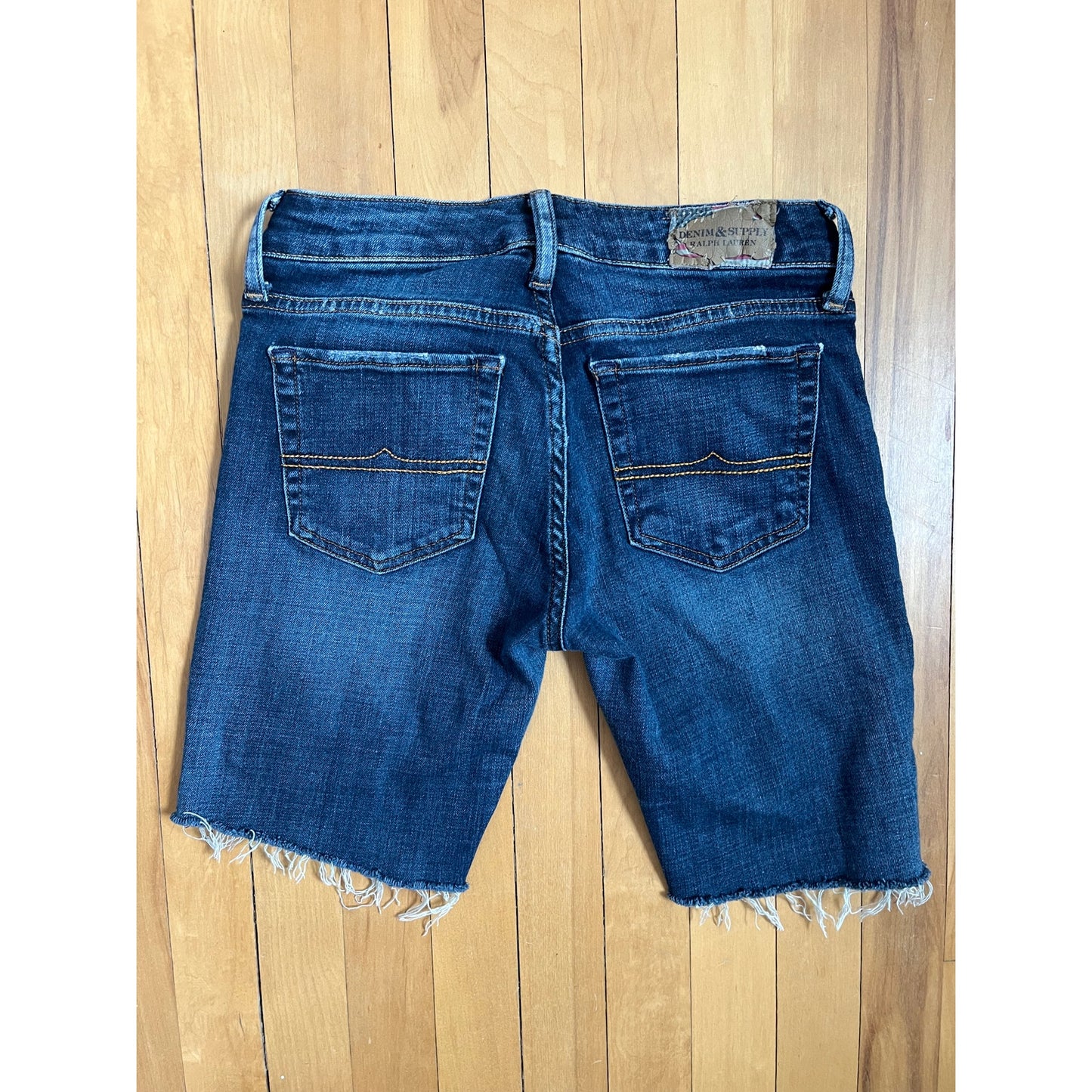 Rare Vintage Denim & Supply Ralph Lauren Cut Off Shorts 🇺🇸 Thrashed 27
