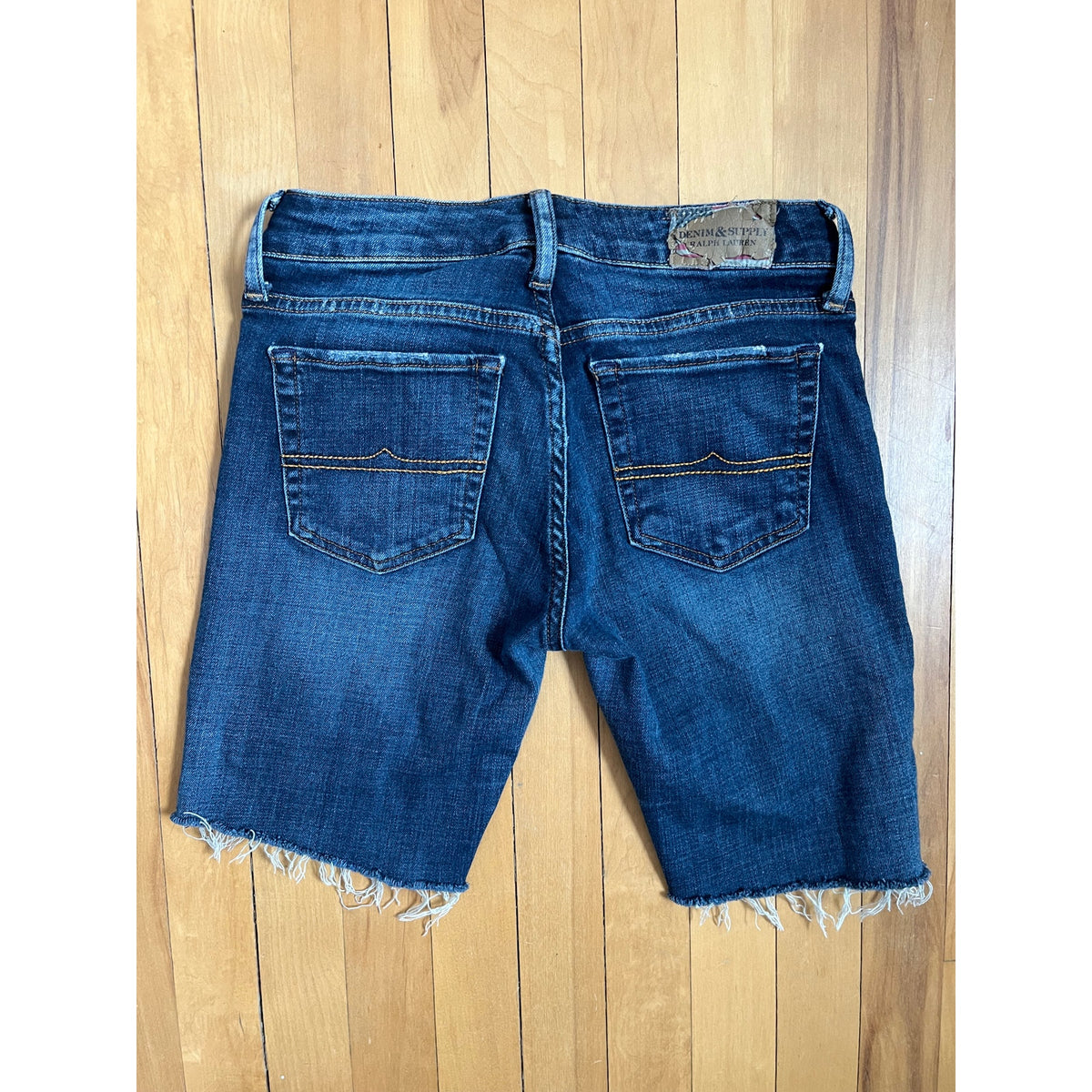 Rare Vintage Denim & Supply Ralph Lauren Cut Off Shorts 🇺🇸 Thrashed 27