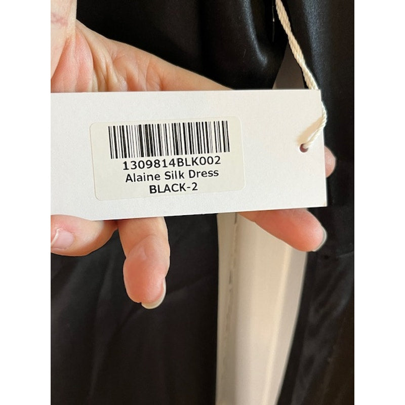 🖤 NWT Sold Out: Reformation Alaine Silk Dress | The Forever LBD - Size 2
