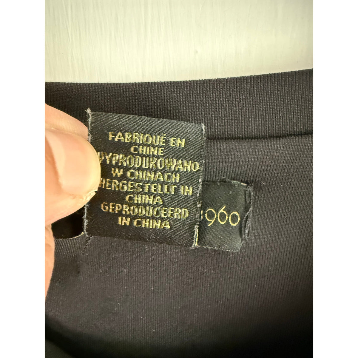 House of Harlow 1960 Black Bodysuit Medium M Sleeveless Square Neck