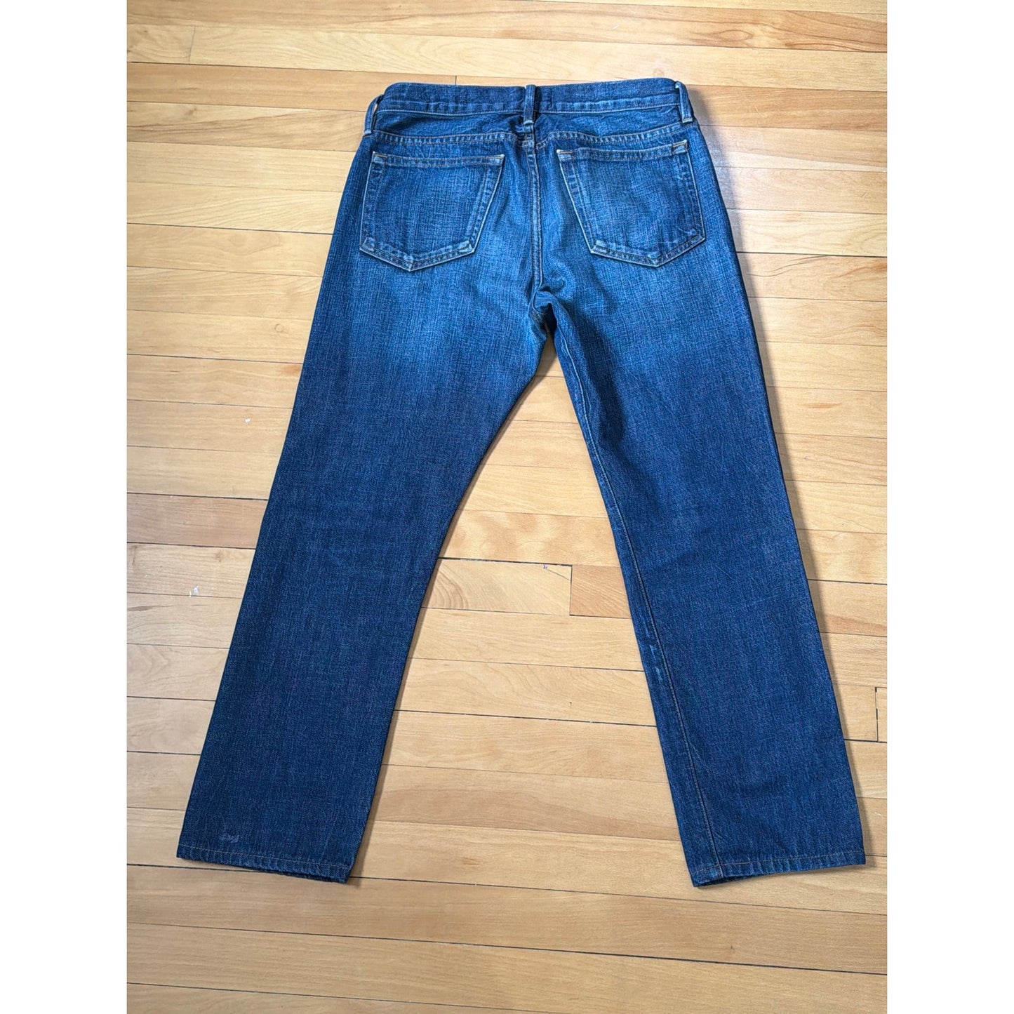Frame Denim Size 32 Dark Wash Mid Rise Straight Leg jeans