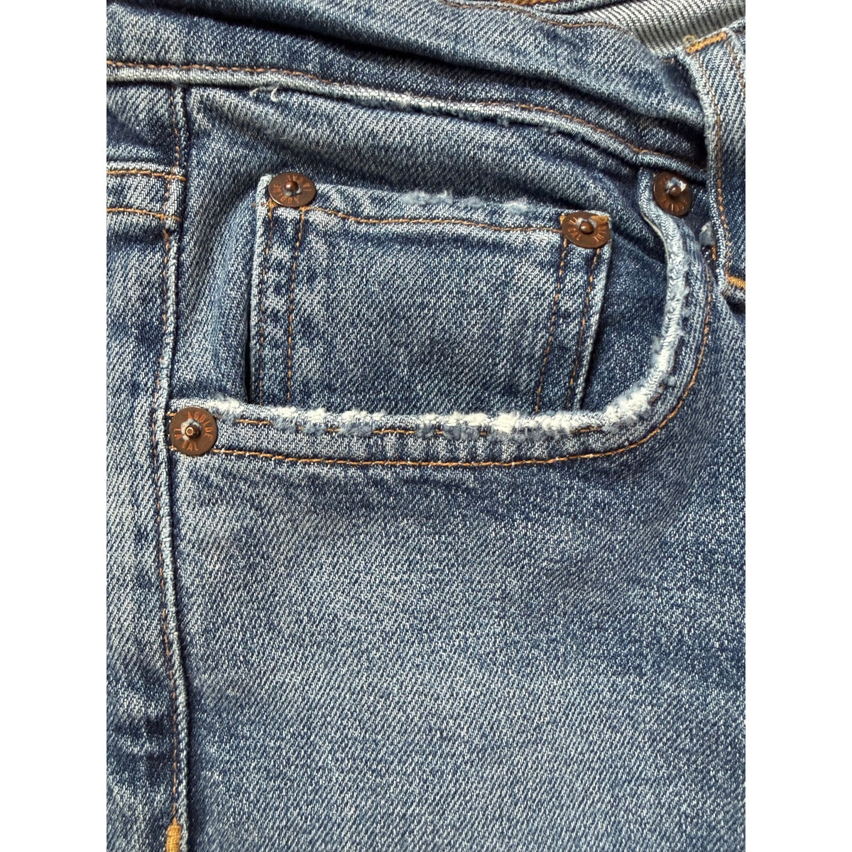 AGOLDE Toni Mid-Rise Straight Leg Jeans Size 27, EUC