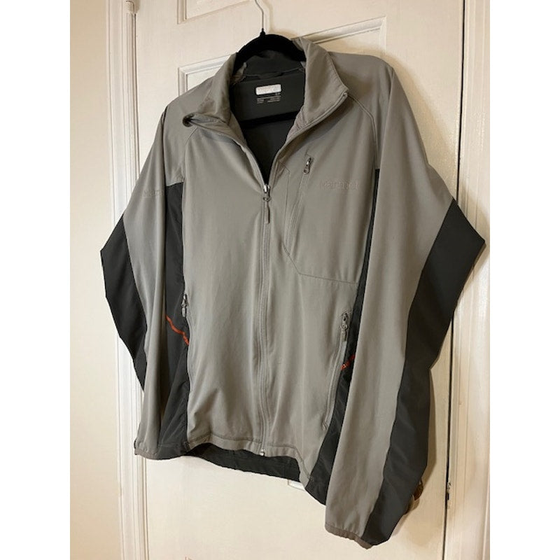 Marmot Silver with Red Piping Baselayer Pullover, High End Gear, - Sz Small
