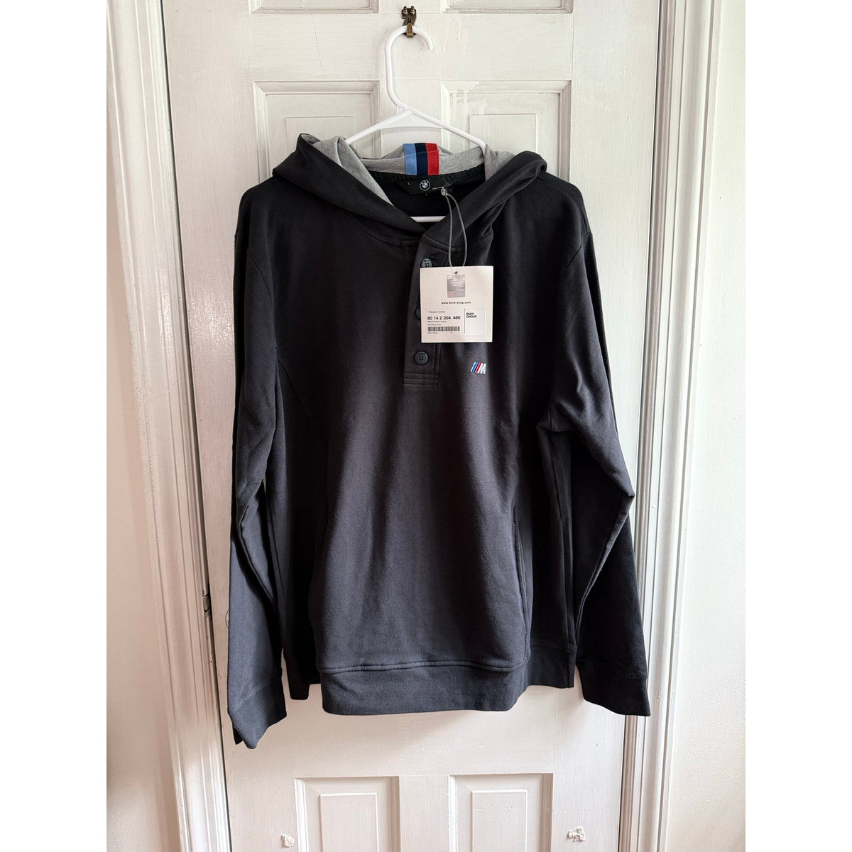 NWT OFFICIAL BMW Performance M Hoodie Black Men's MEDIUM