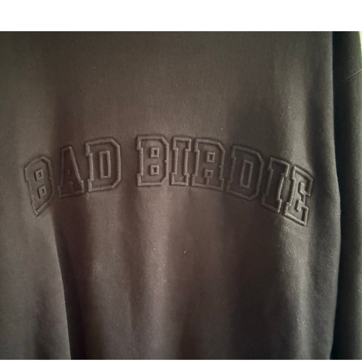 Bad Birdie Black Sweatshirt Crewneck Mens Large L Golf Pullover EUC