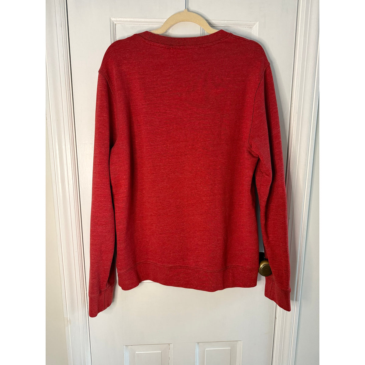 Hugo Boss Orange Varsity style "Wasted" Sweatshirt Lg Excellent Condition
