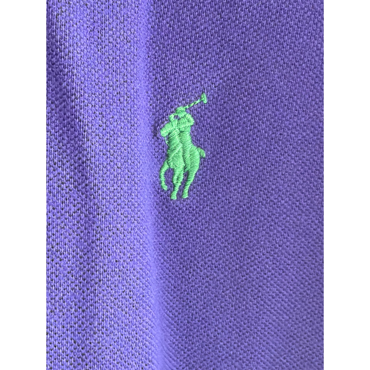Polo Ralph Lauren Purple Polo Shirt Men's Green Pony