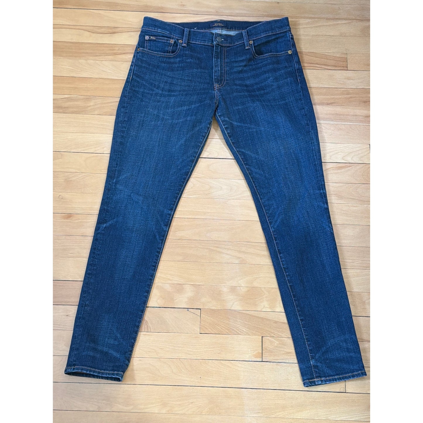 Polo Ralph Lauren Size 31 Tompkins Skinny Dark Wash Mid Rise  Jeans