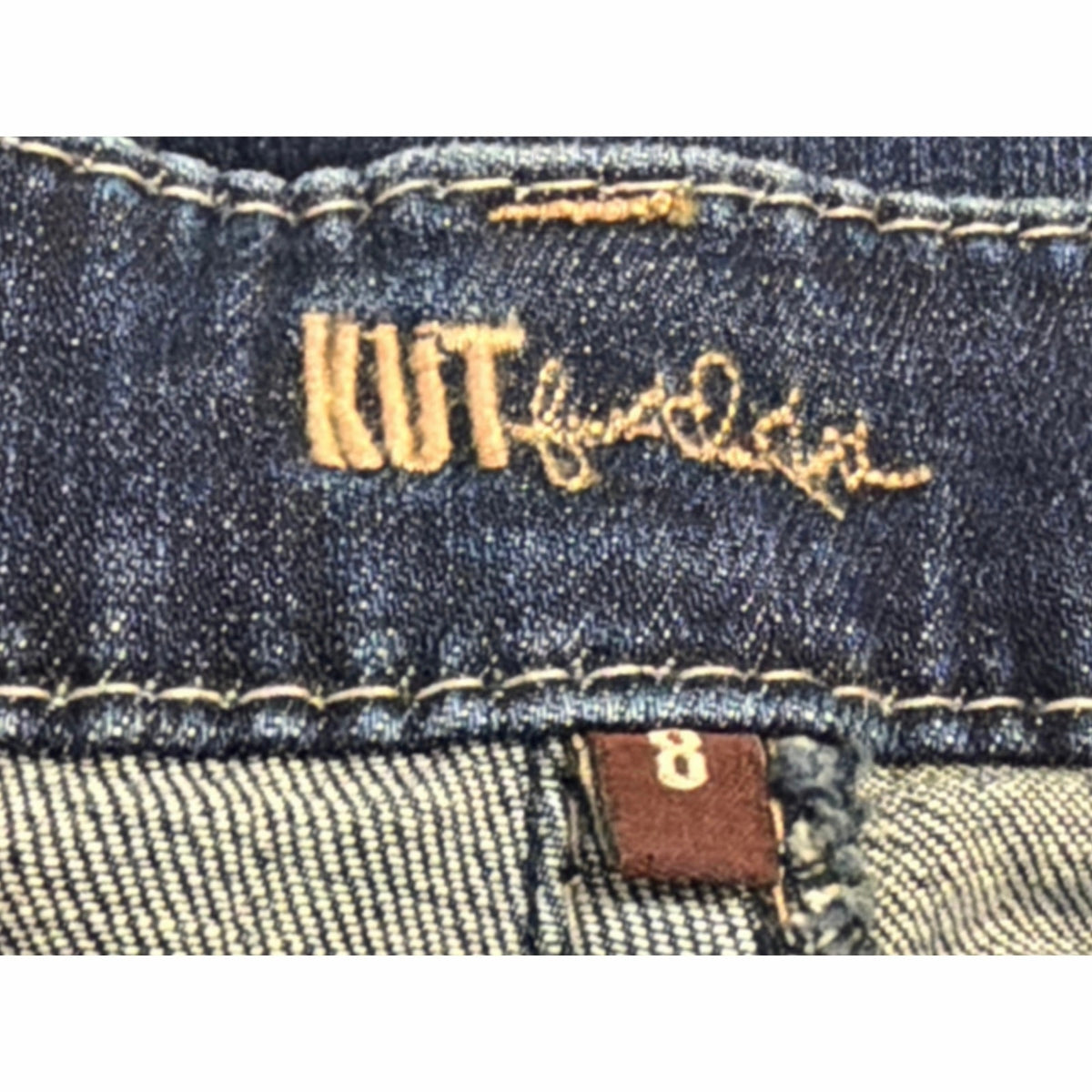 KUT from the Kloth Natalie Bootcut Jeans Size 8 Medium Dark Wash