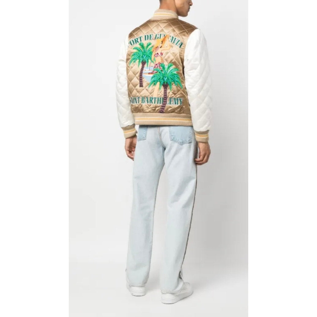 Rhude Bomber Jacket Port de Gustavis - Large NWT