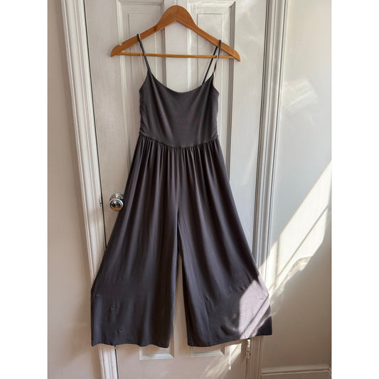 Wilfred Aritzia Grey Spaghetti Strap Romper - Size XS - EUC