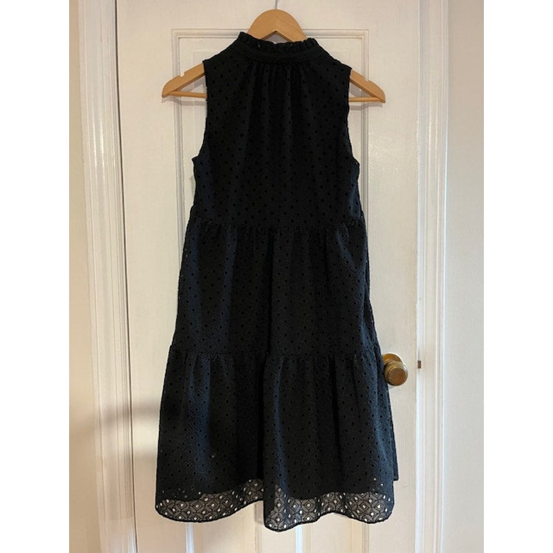Lilly Pulitzer Novella Black Eyelet dress - X-Small