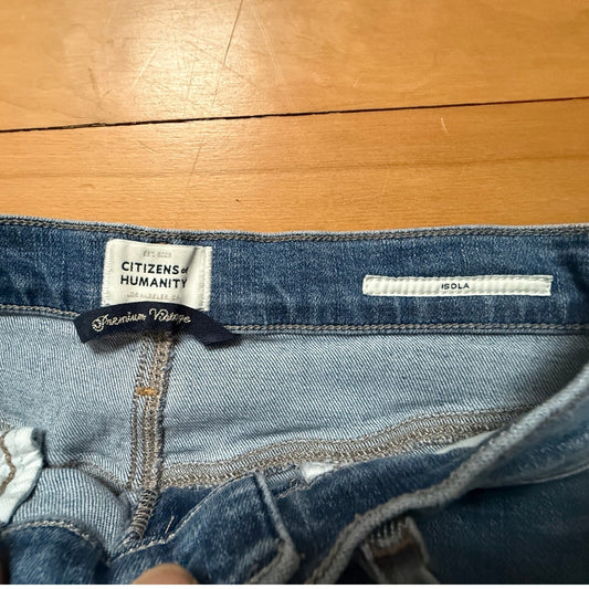 Citizens of Humanity Lilah High Rise Bootcut Flare Jeans Blue - Size 26 EUC