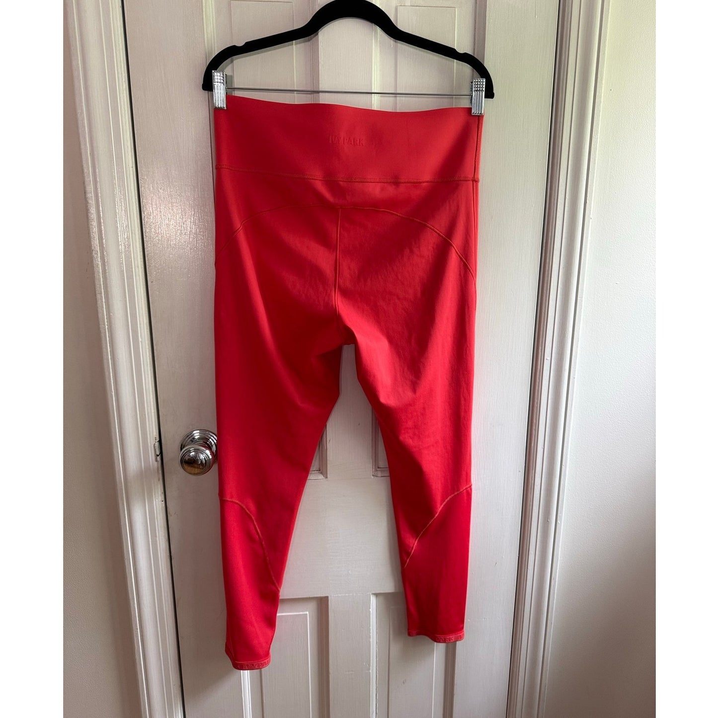 Adidas Ivy Park Leggings Small Red High Waisted Tights/Leggings DEADSTOCK