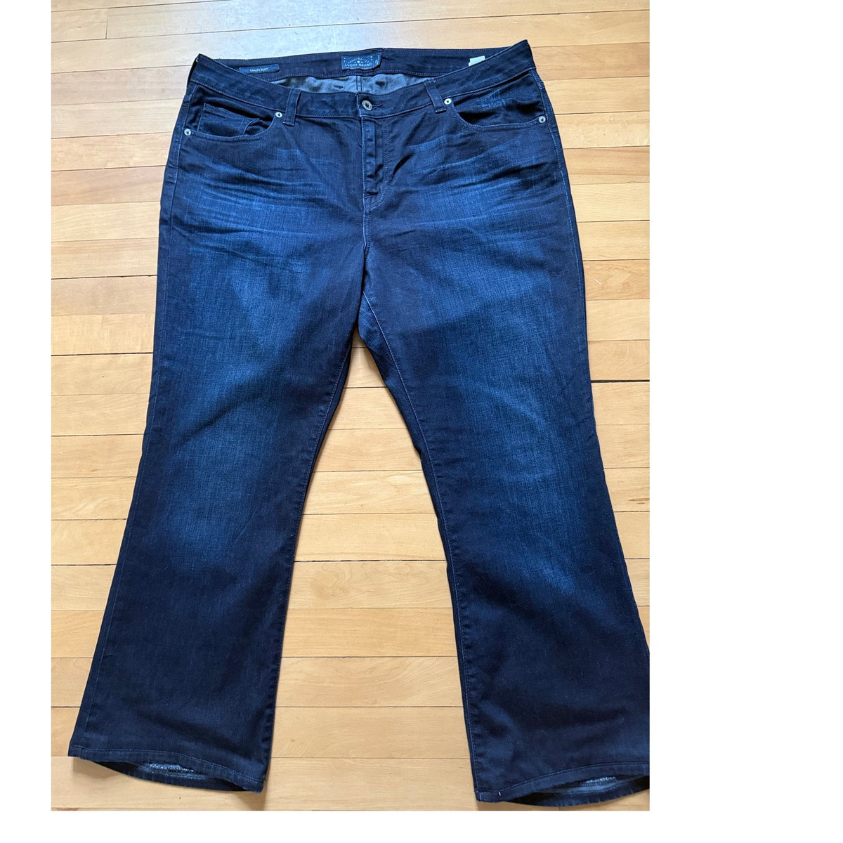 Lucky Brand Ginger Boot Jeans Women's Plus Size 18W Dark Wash EUC
