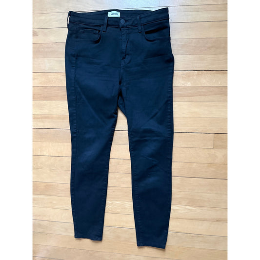 L'AGENCE Marguerite High Rise Skinny Jeans Noir Black - Size 29 EUC
