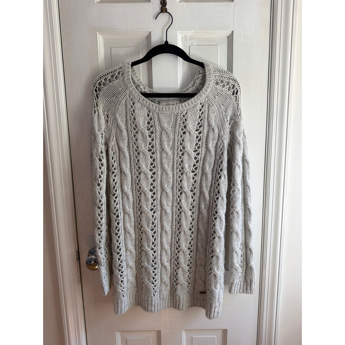 Wilfred Free Aritzia Gray Turtleneck Knit Sweater Long Sleeve Size Large L
