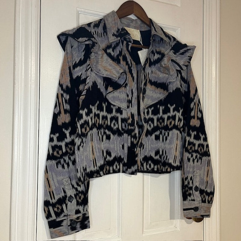 Ulla Johnson Handmade Mathilda Long Sleeve Blouse NWT- Size 6