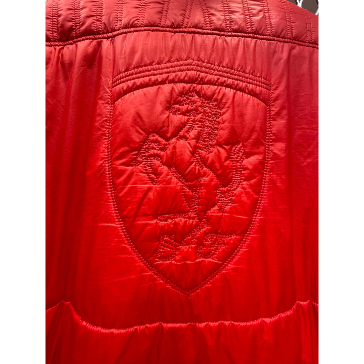 Marmot Puffer Jacket Small Red Diamond Quilted Zip Insulated