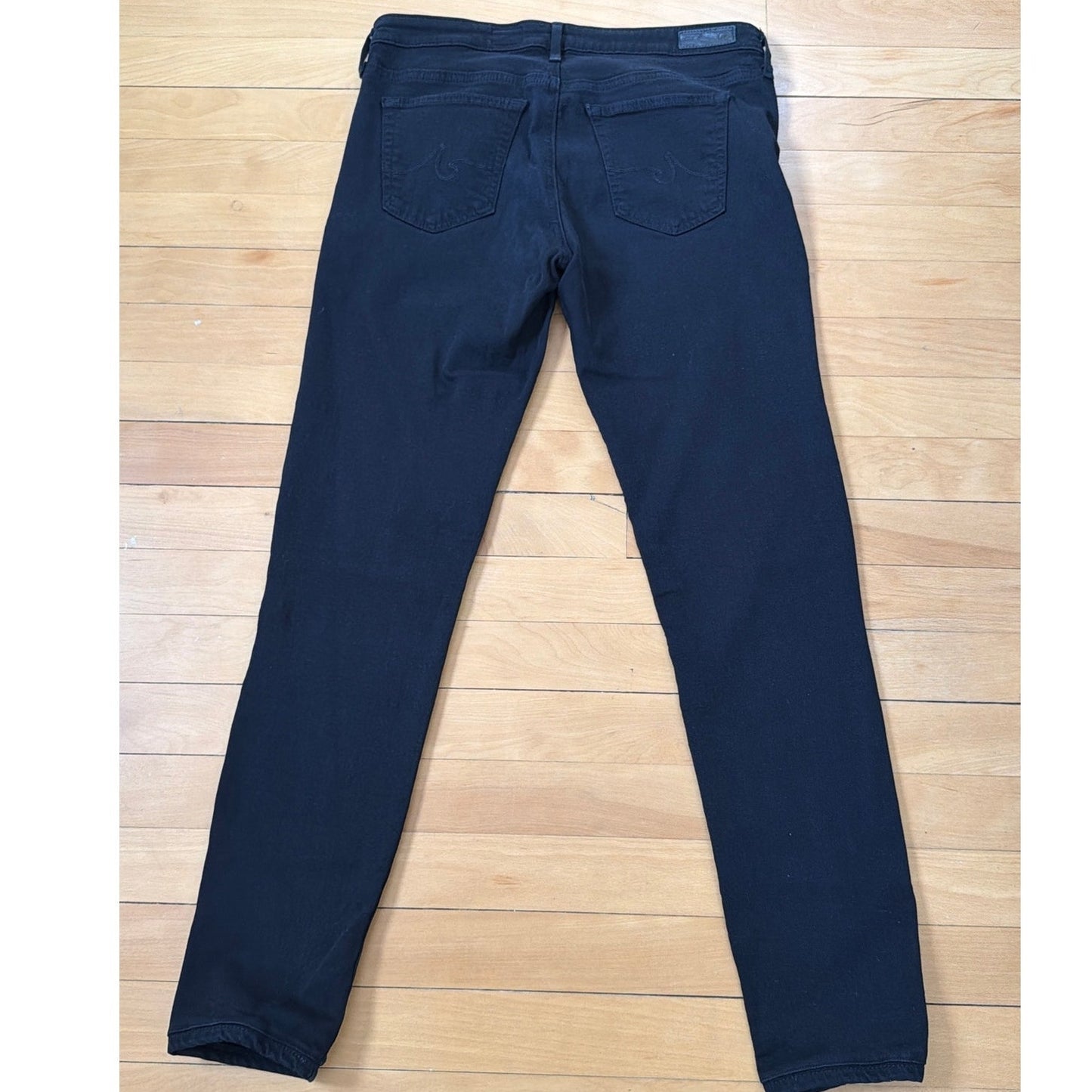 Adriano Goldschmied AG Size 29 Super Skinny  "THE LEGGING" Black MADE in USA