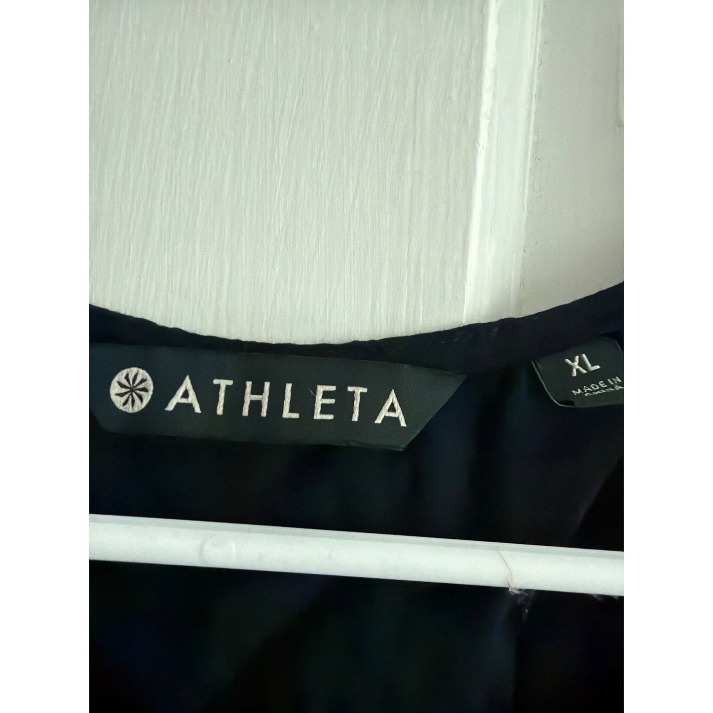 Athleta Dress Womens XL Black Lightweight Stretch Midi Travel Casual Athleisure
