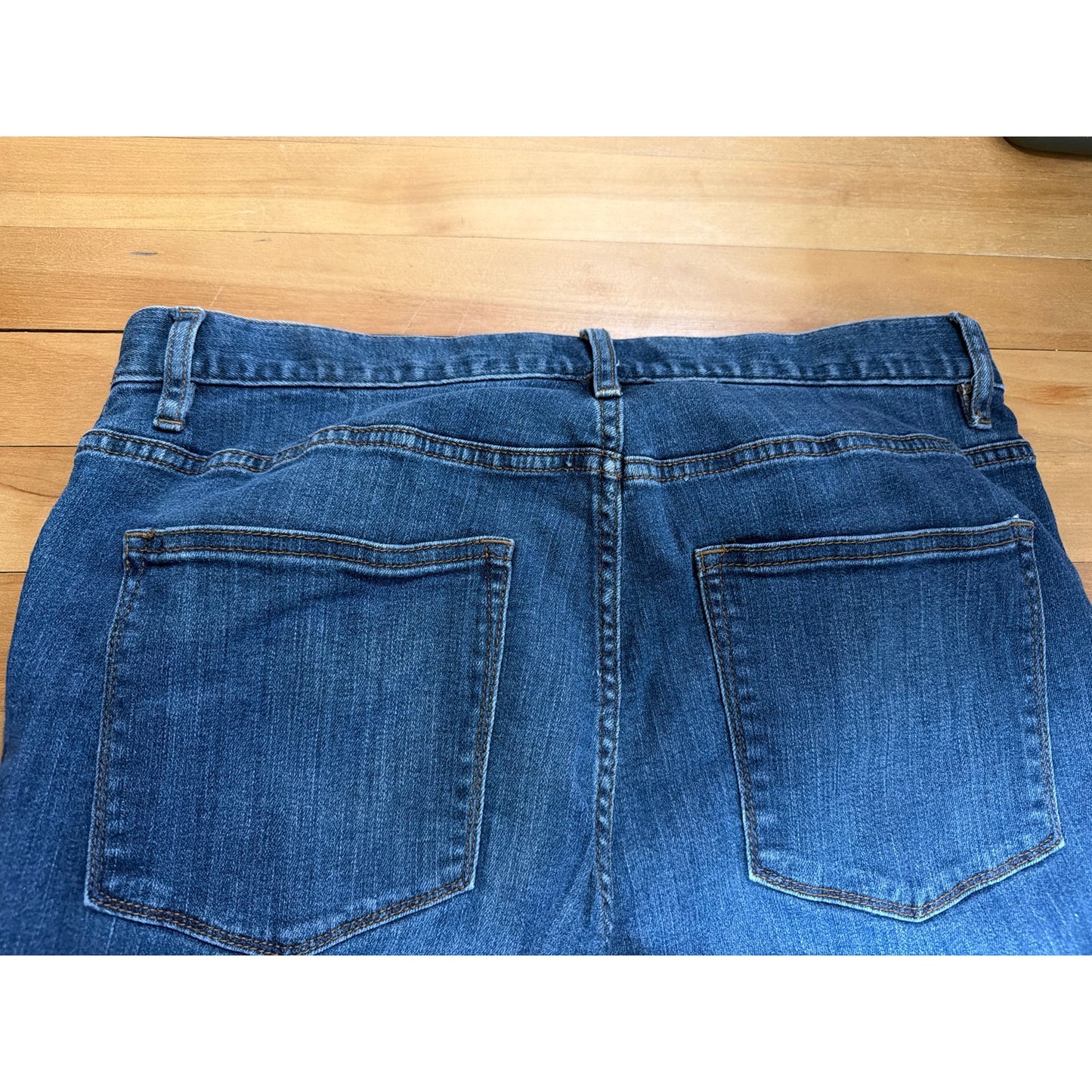Polo Ralph Lauren Size 12 Dark Wash Mid Rise Cargo  Jeans