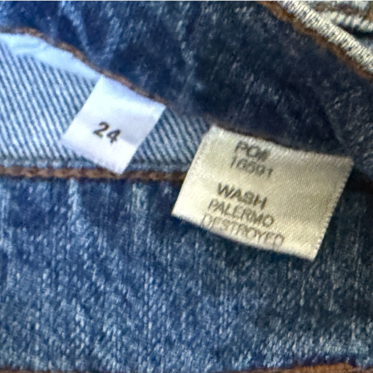 Reformation Jeans Size 24 Palermo Destroyed Medium Wash Distressed Ripped EUC