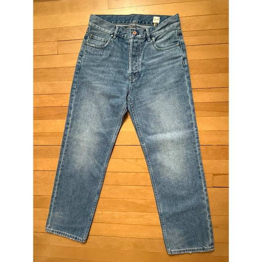 La Vie Rebecca Taylor Straight Leg Jeans Blue Faded Wash Size 27