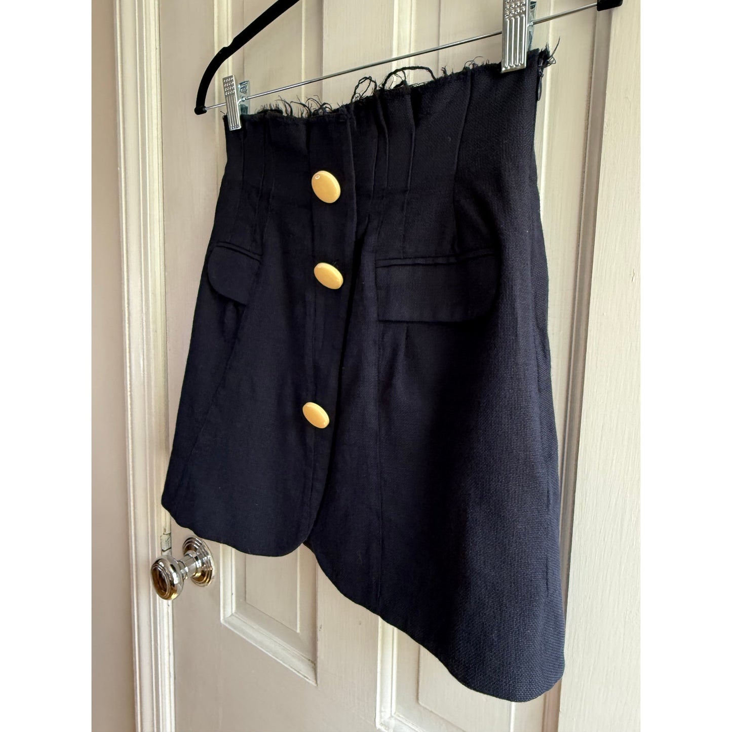 Rare Jacquemus SS17 "Les Santons de Provence" Frayed Mini Skirt - US 2, EU 34