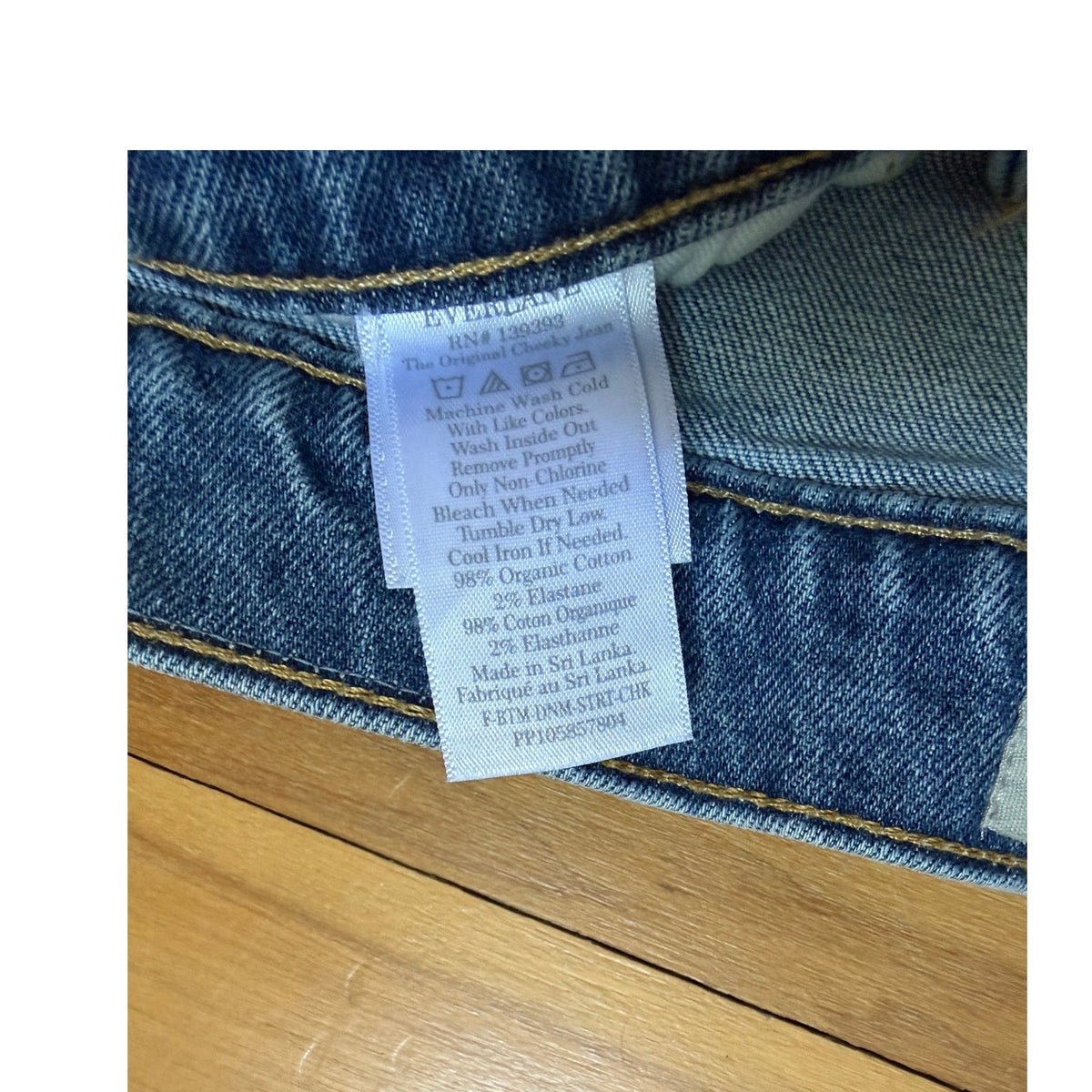 Everlane The Original Cheeky Jean Size 26 Crop Straight Leg High Rise EUC