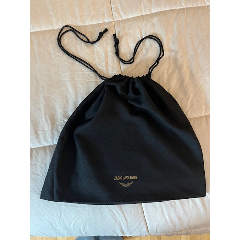 Zadig & Voltaire Black Leather Wristlet/Clutch - NWT