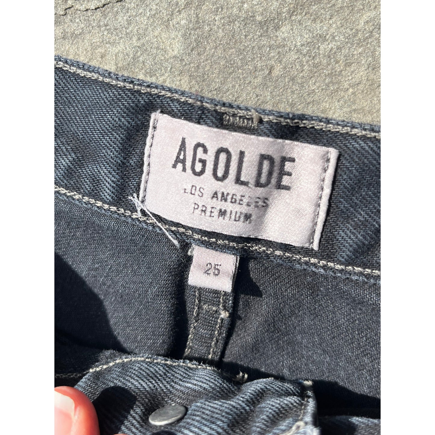 ✨ Agolde Pinch Waist High Rise Straight Jeans 25 ✨