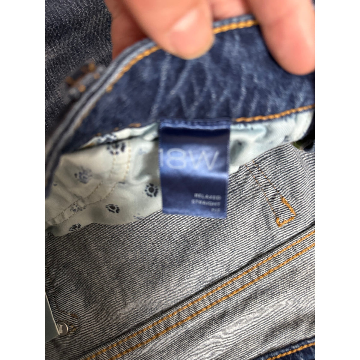 Anthropologie Pilcro Relaxed Distressed Jeans Size 18W EUC Plus Size