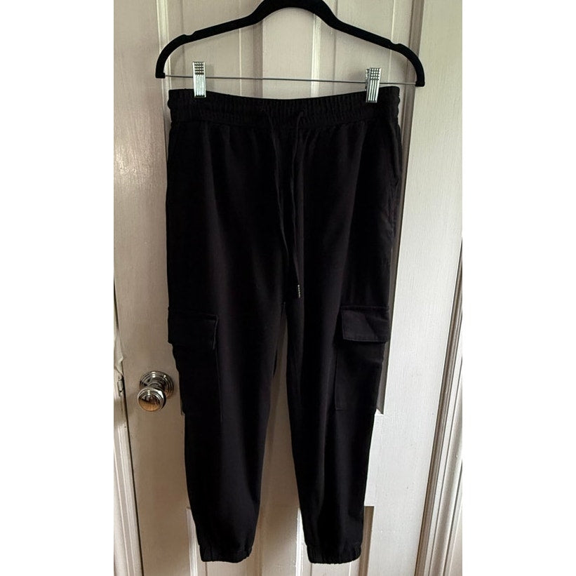 Banana Republic Men's Woven Cargo Joggers - Black - Size XS - NWT