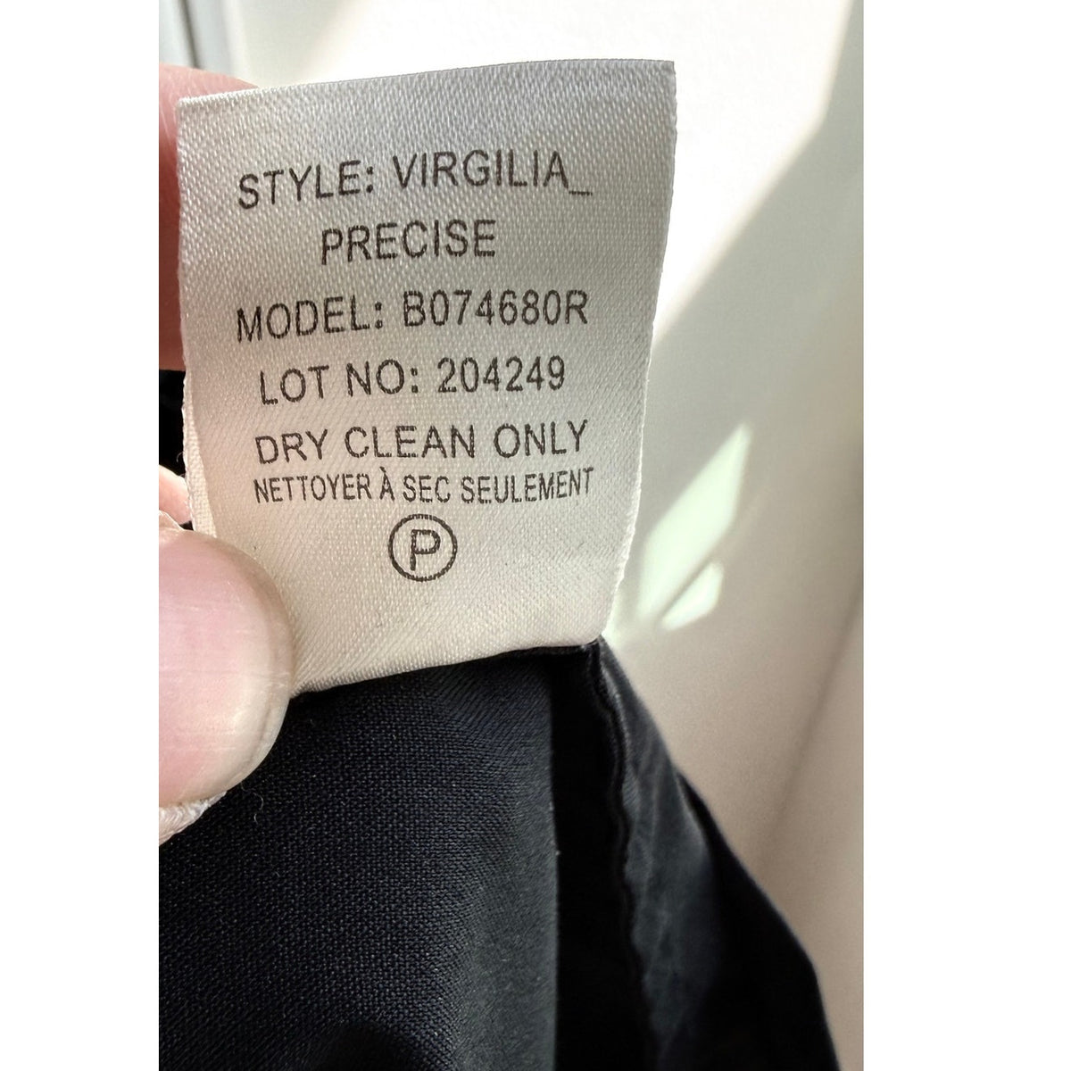 Theory "Virgilia Precise" Sheath Dress - Black - Size 12