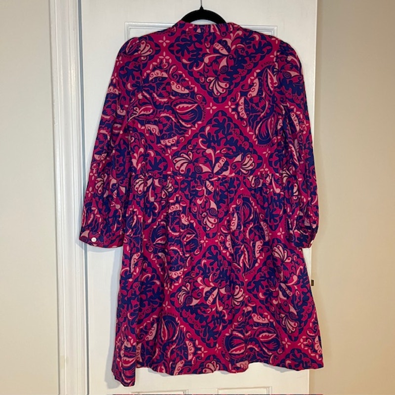 Banjanan Pink Floral Dress Size Medium