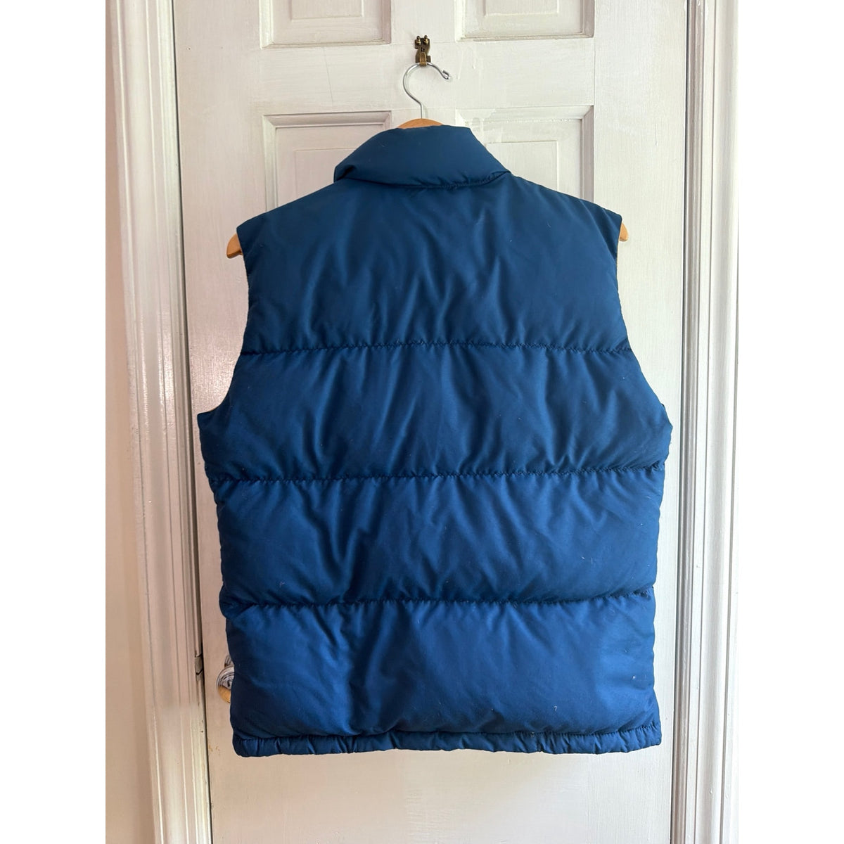 Vintage High Adventure Teal Blue Puffer Down Vest Size Medium