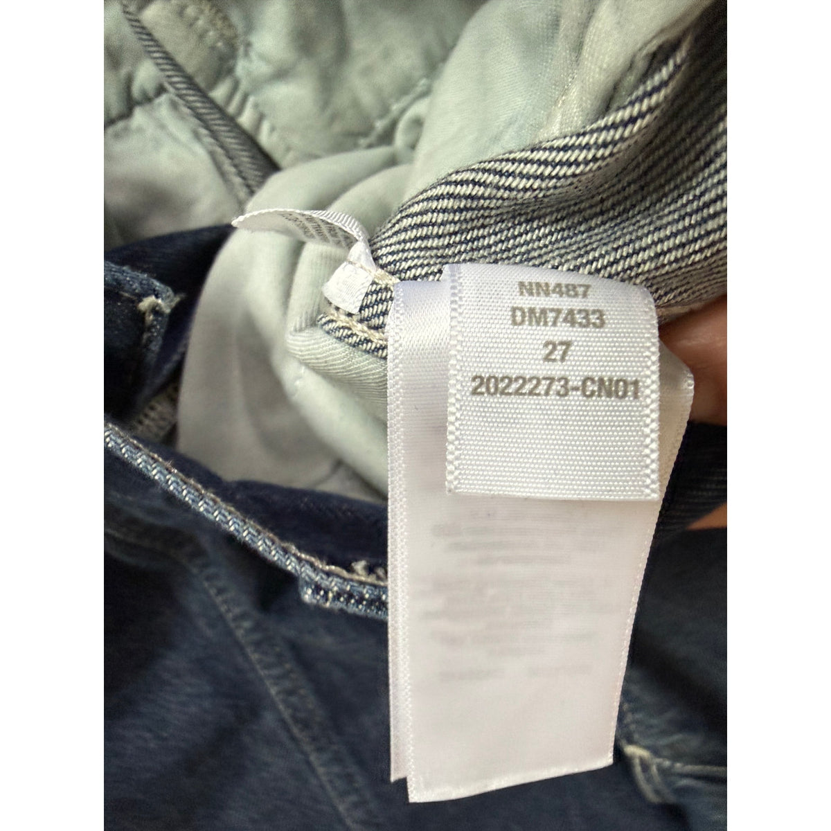 Madewell Wide Leg Trouser Jeans Indigo Pintuck Seam Size 27 EUC