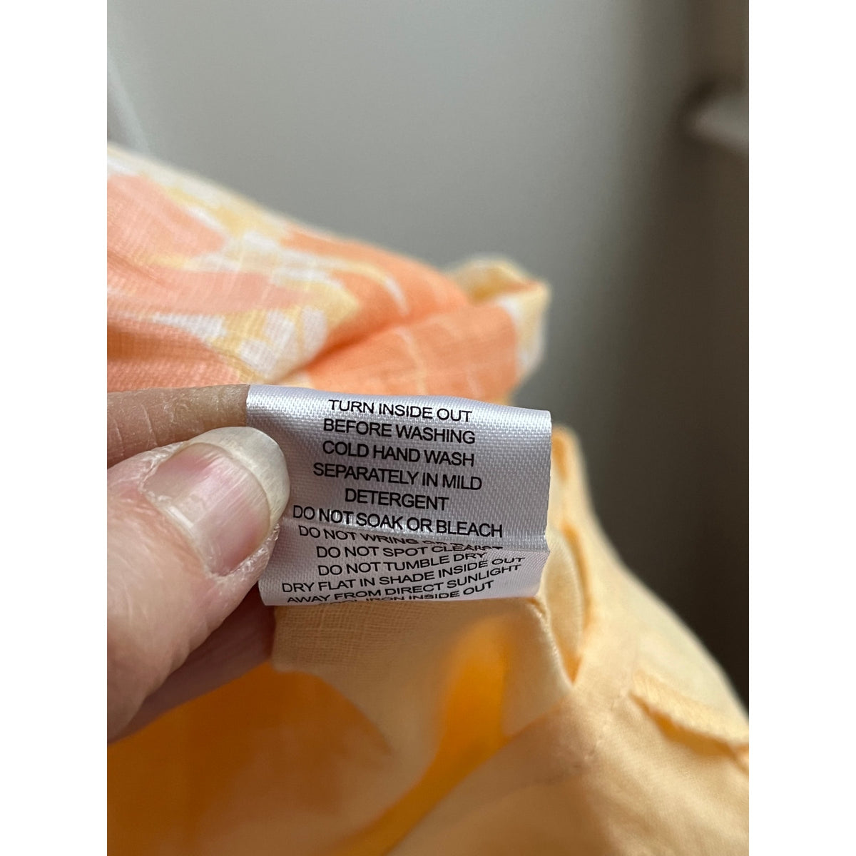 Sabo Skirt Tasja Dress Spring Yellow Orange 60s Retro Mini XS