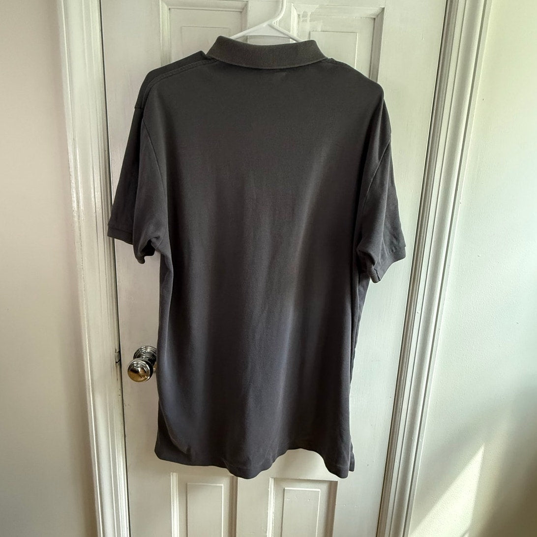Vintage Polo Ralph Lauren GRAY Polo Shirt Men's green Pony