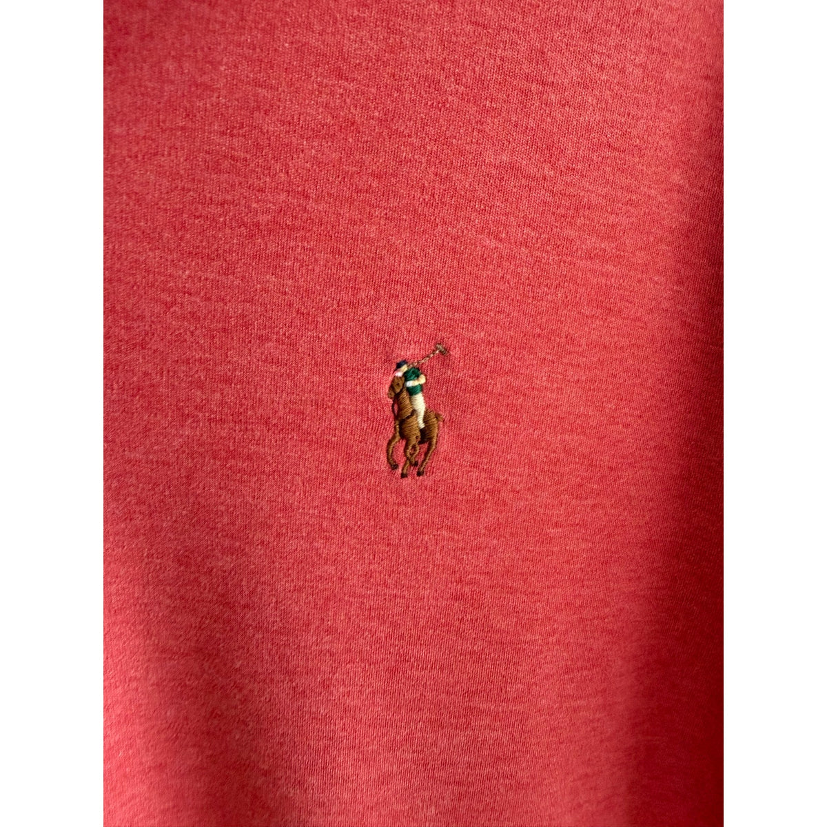 Polo Ralph Lauren Red Polo Shirt Mens with Ponyn XL