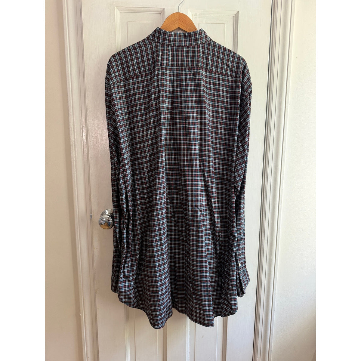 Ralph Lauren Red Plaid Button Down Shirt Long Sleeve 2XLT TalL