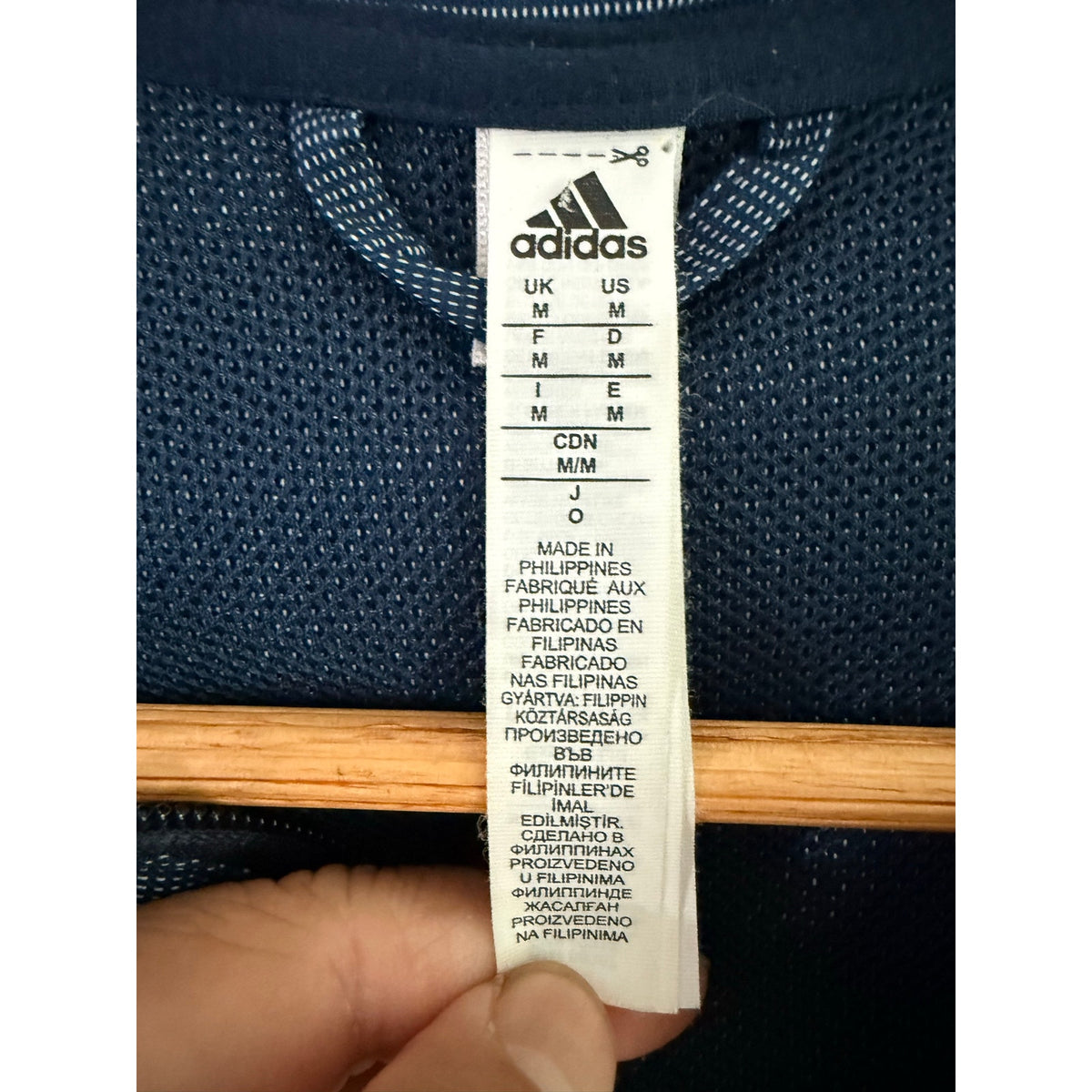 adidas Golf Mens Medium Navy Blue Heather Hoodie Pullover Sweatshirt Athletic M