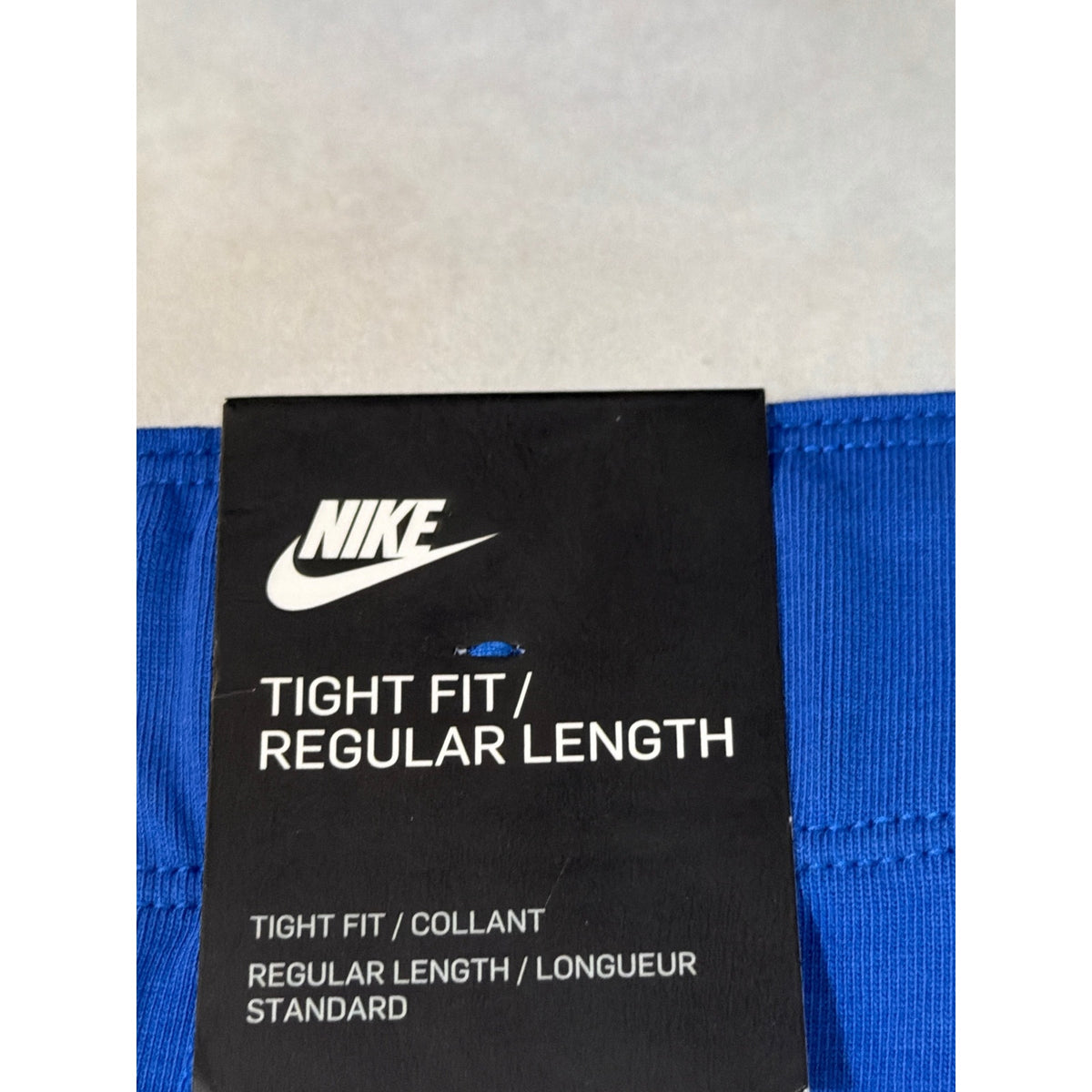 Nike One  Colorblock Tight Fit Leggings Blue Pink Cream XS NWT