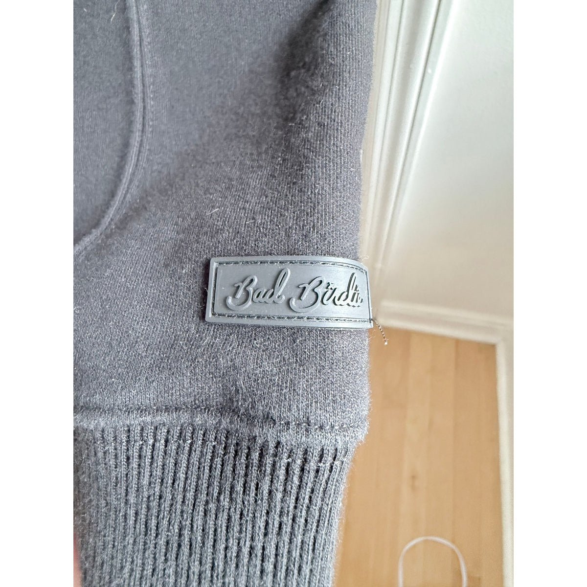 Bad Birdie Black Sweatshirt Crewneck Mens Large L Golf Pullover EUC