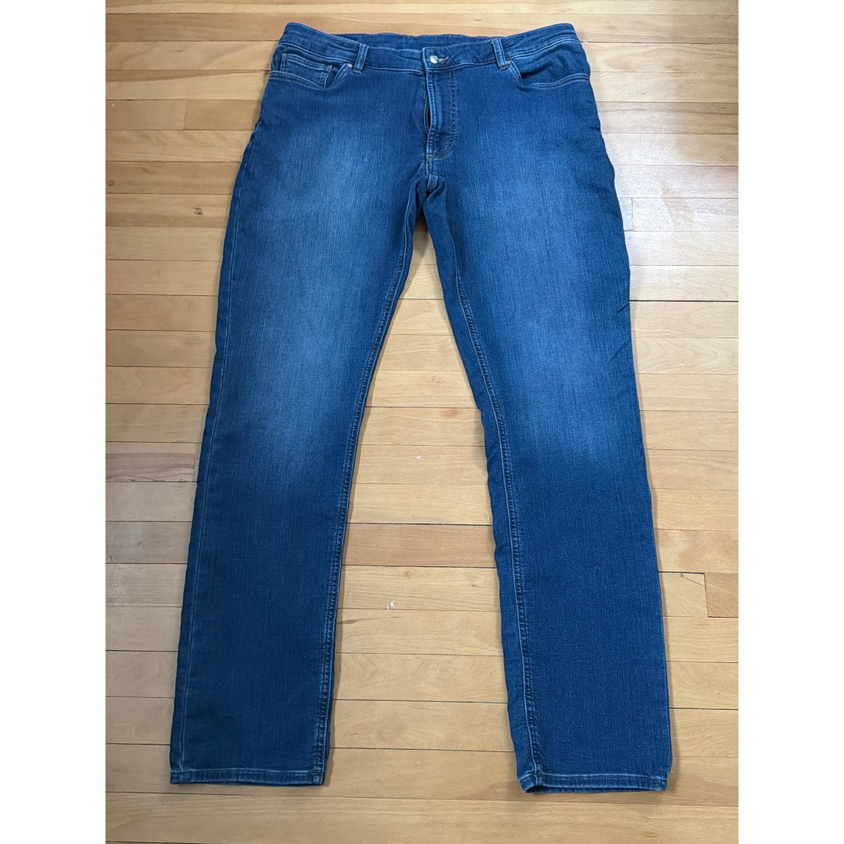 Peter Millar Size 38 Low Rise Straight Leg Dark Wash Mens Jeans