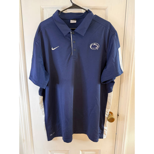 PennState Nike Dri-fit Polo Size XXL