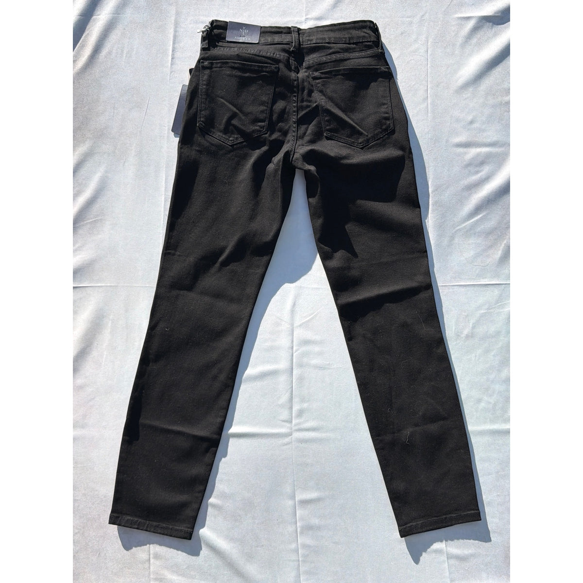 NYDJ Size 0 Black Ankle Mid Rise Jeans